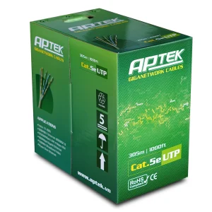 APTEK 530-1101-2 — Cáp CAT5e UTP Copper 24AWG, vỏ nhựa PVC — ảnh sản phẩm