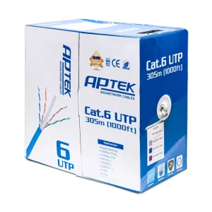 APTEK 630-1102-3 — Cáp CAT.6 UTP Copper 305 m màu xám — ảnh sản phẩm