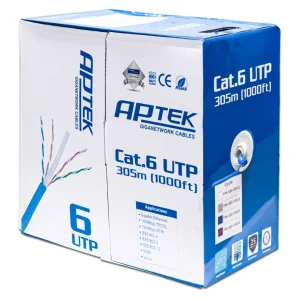 APTEK 630-1103-3 — Cáp CAT.6 UTP Copper 305 m màu xanh — ảnh sản phẩm