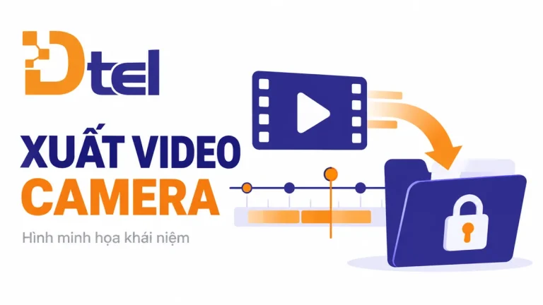 Minh họa khái niệm: Xuất video Hikvision bằng iVMS-4200: kiểm tra file trước khi bàn giao