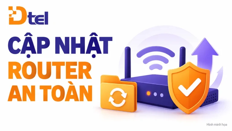 Cập nhật firmware DrayTek Vigor2927: chọn đúng file và kiểm tra sau nâng cấp — hình minh họa khái niệm DTEL