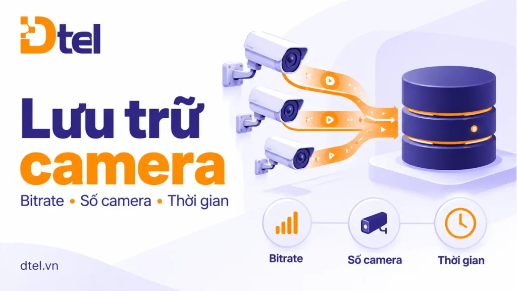 Lưu trữ camera — minh họa chủ đề DTEL